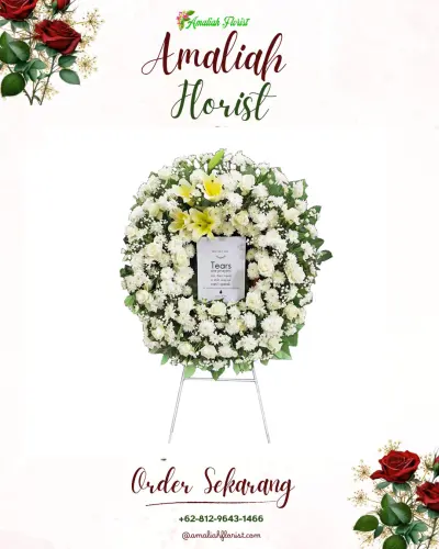 Krans Bunga Duka Cita di Malasari